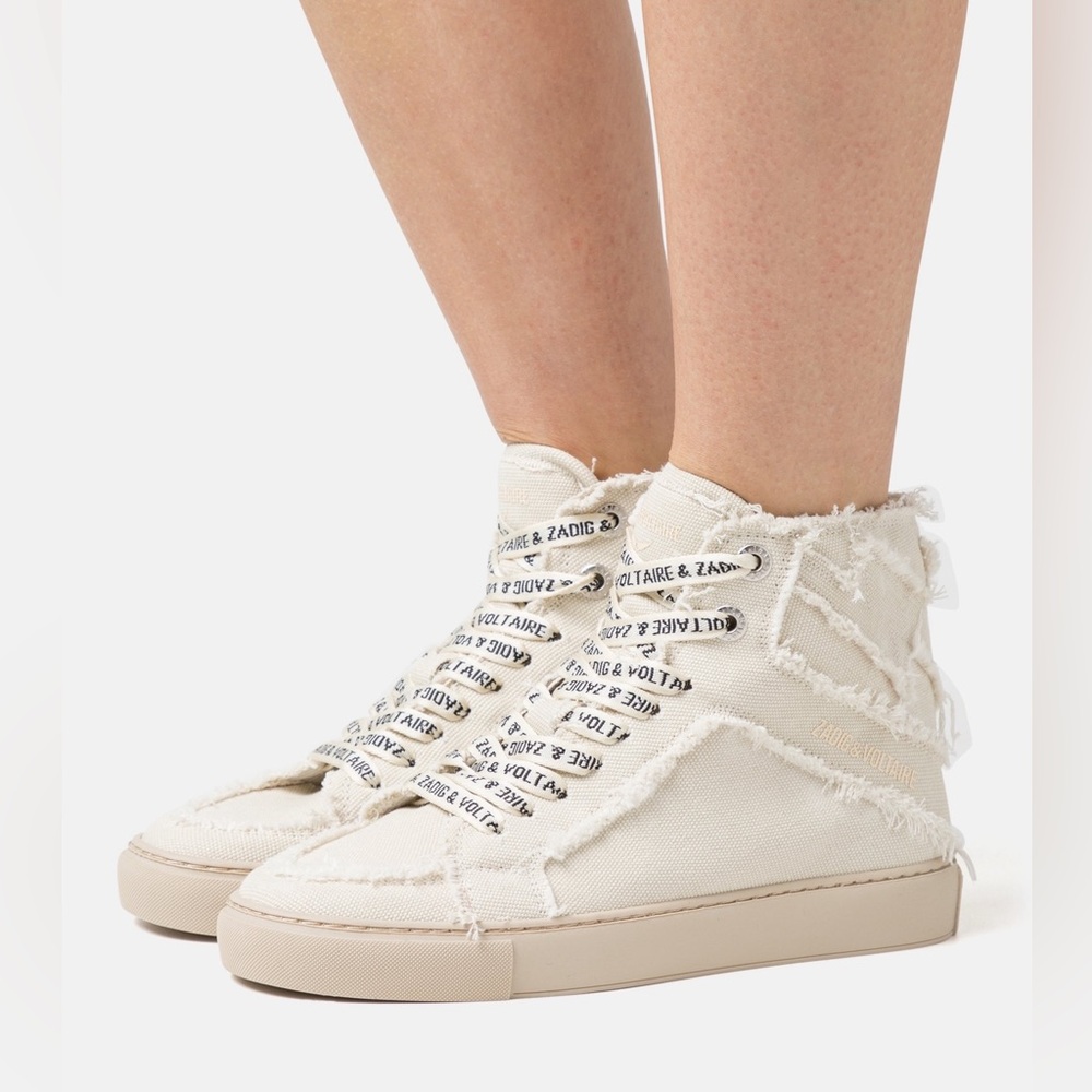 ZADIG AND VOLTAIRE
Canvas High Flash Sneakers